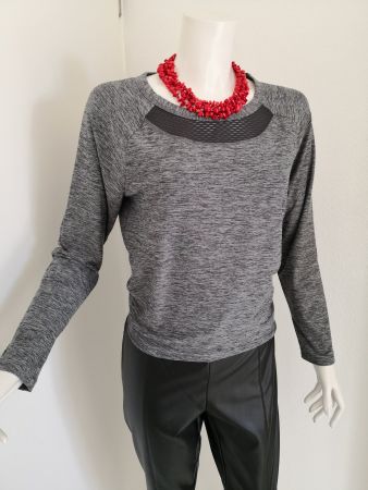 🤩ACTIVE BY TCHIBO SPROT T-SHIRT LANGARM GRAU NEUWERTIG