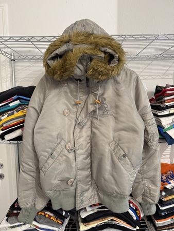 90’s Vintage Alpha Industries Bomber Jacket M-A1 Size S