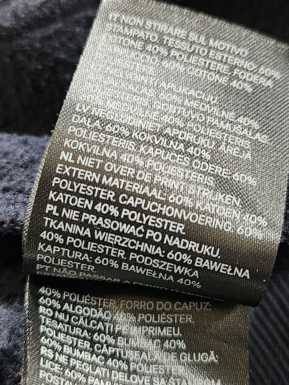 H&M Maglioni & Felpe: H&M Kapuzenpullover North Ocean, Grösse M, blau – Usato da Anwil venduto da tamoos 4