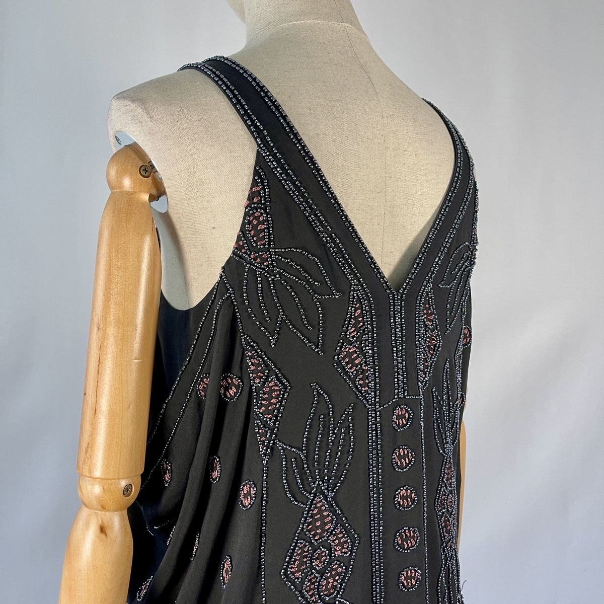 Diane von Furstenberg Vestiti: DIANE Von FURSTENBERG Silk Beaded Dress – Nuovo (secondo la descrizione) da Freienbach venduto da Avviivva_Shop 5