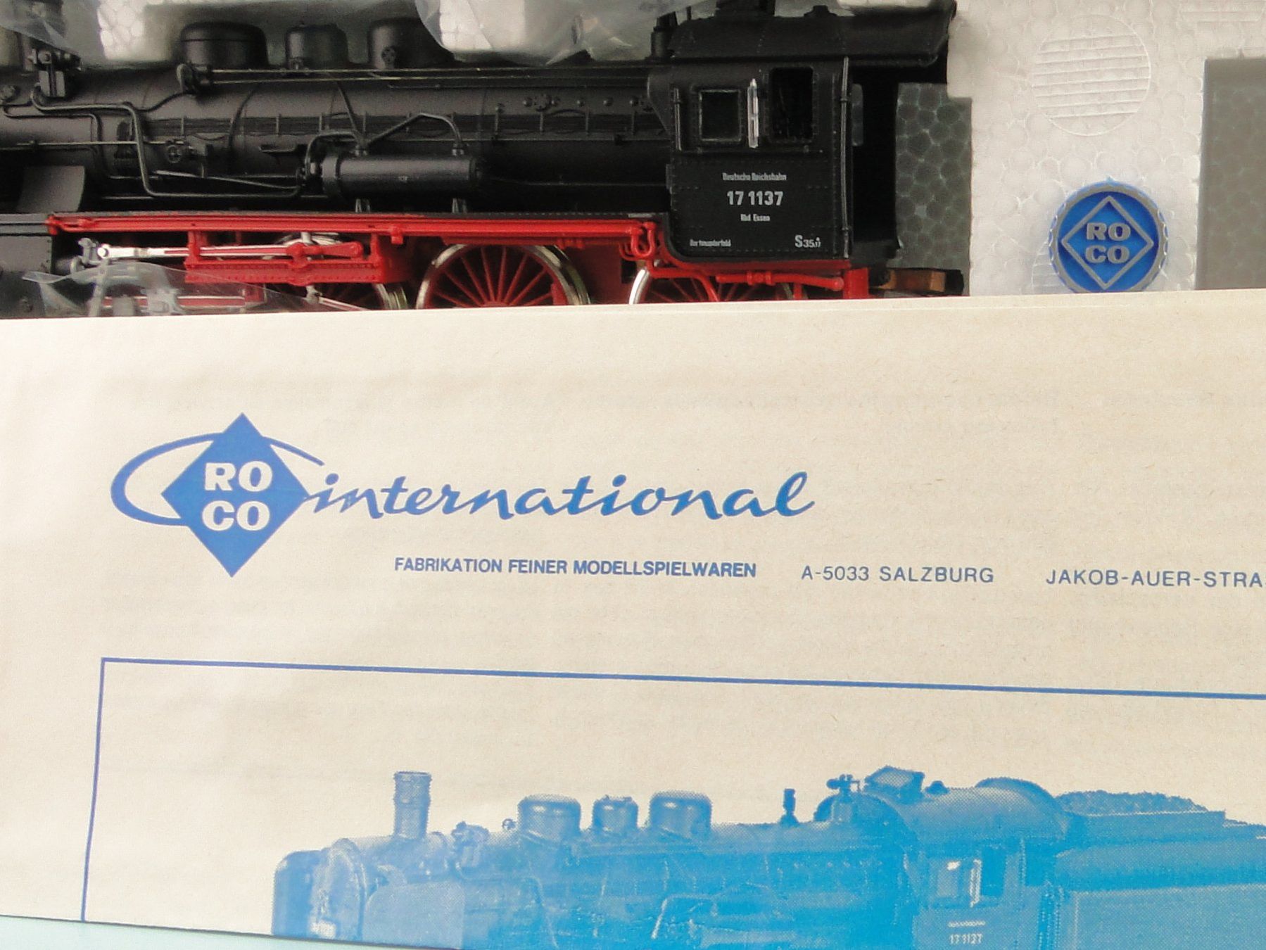 Roco Modellini di ferrovie: Roco 4115A BR 17, neuwertig – Usato da Bülach venduto da cann11 9