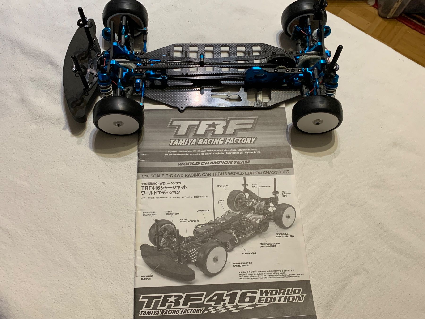 Tamiya RC Kits de montage: Tamiya Trf 416WE – D'occasion à oetwil am see par synchro63