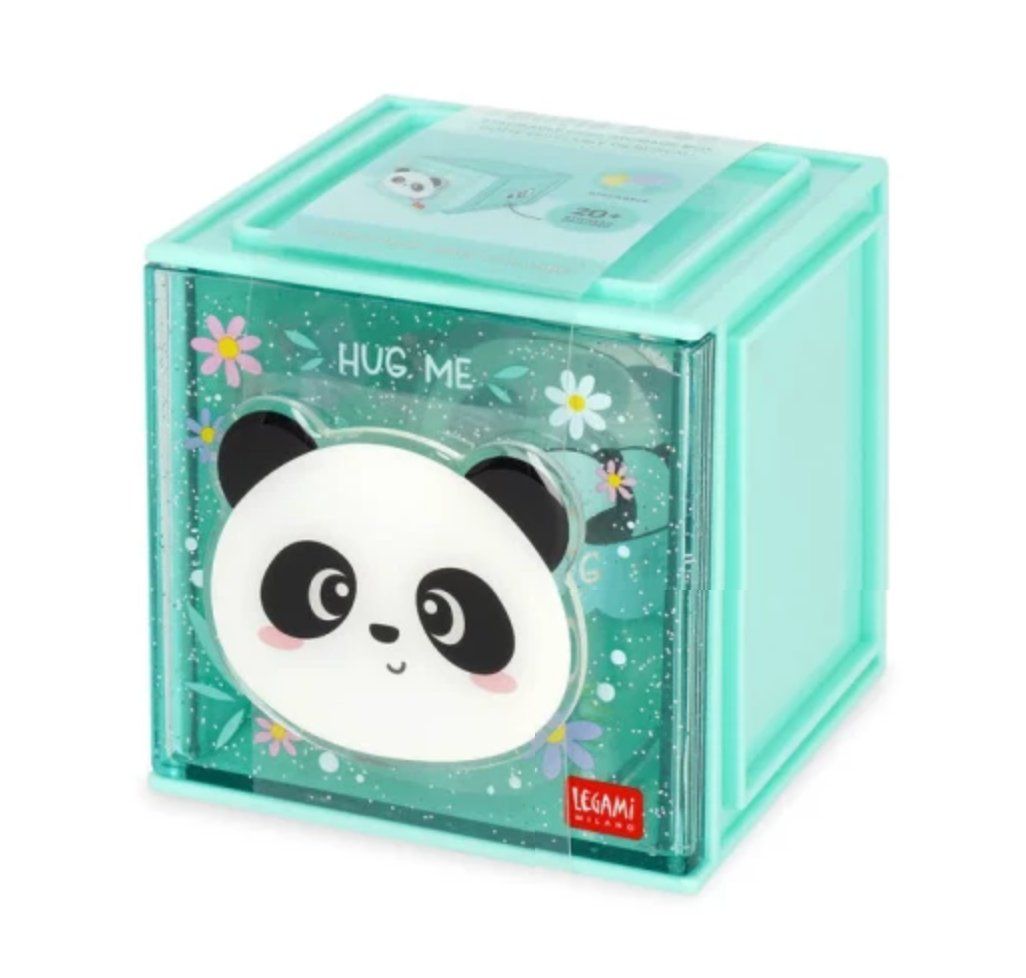 Legami Stifte & Marker: NEW LEGAMI - BOÎTE EMPILABLE DE BUREAU - PANDA – Neu und originalverpackt aus Châtelaine von suisseshopping 4