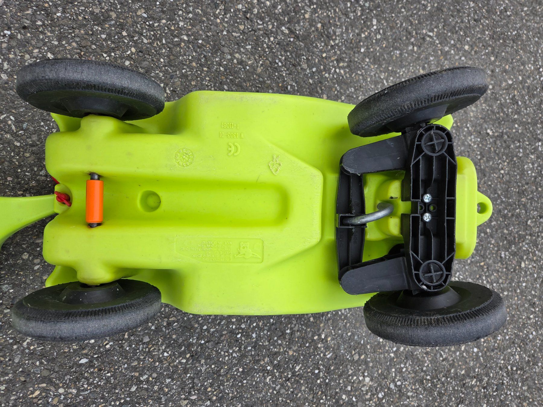 Big Fahrzeuge für Kinder: Big Bobby Car grün mit Anhänger – Gebraucht aus Heinrichswil von frankie19860 9