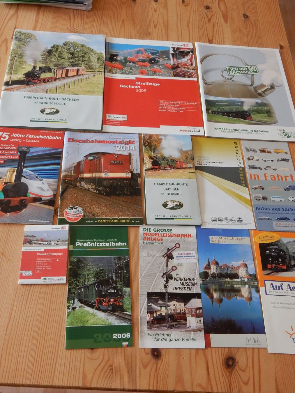 Riviste & Magazine: 11 Dampflok-Kataloge Sachsen-Sammlung Eisenbahn – Usato da Jona venduto da JOberg_25