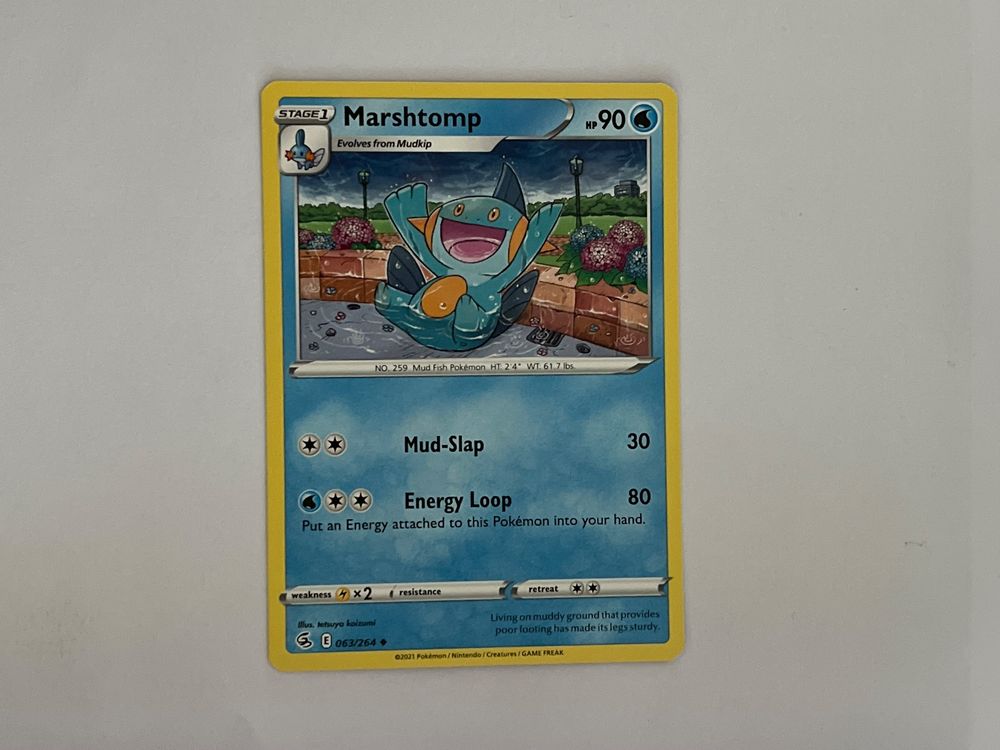 Pokemon Marshtomp 063/264 (Gebraucht) in Oberegg für CHF 0.2 – mit ...