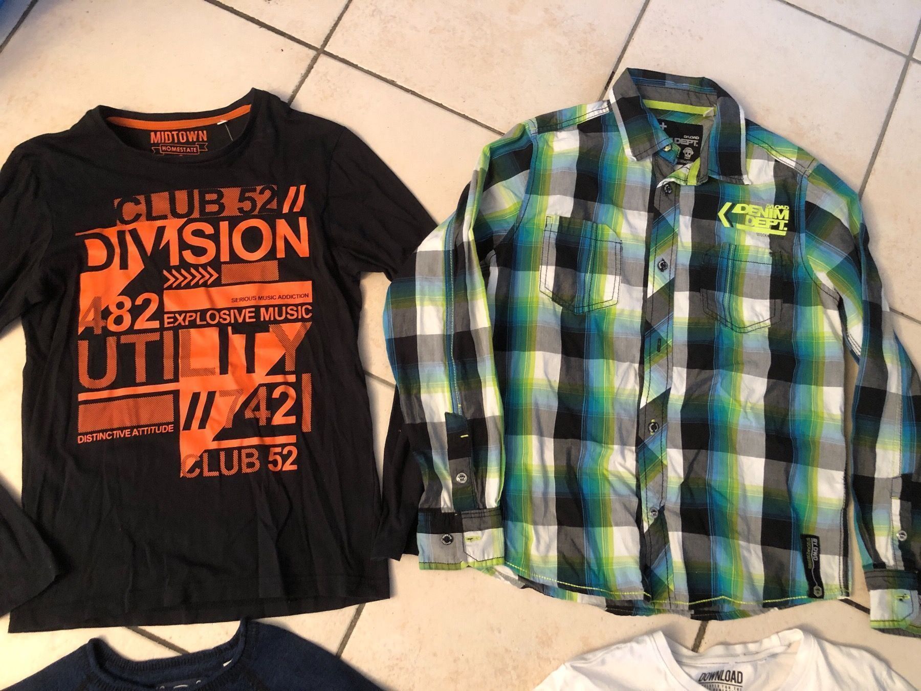 C&A Maglioni & Felpe: 5 C&A Pullis/Hemd Gr.146/152 – Usato da Obergerlafingen venduto da cabo4 1