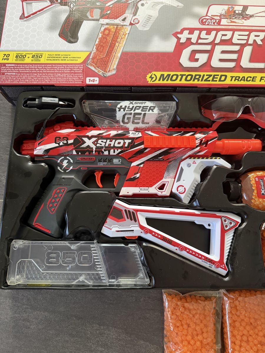 Giocattoli: Hyper gel Trace Fire X shootunbenutzt ink mit 2000 – Nuovo e nell'imballaggio originale da Härkingen venduto da Iceman_09 5