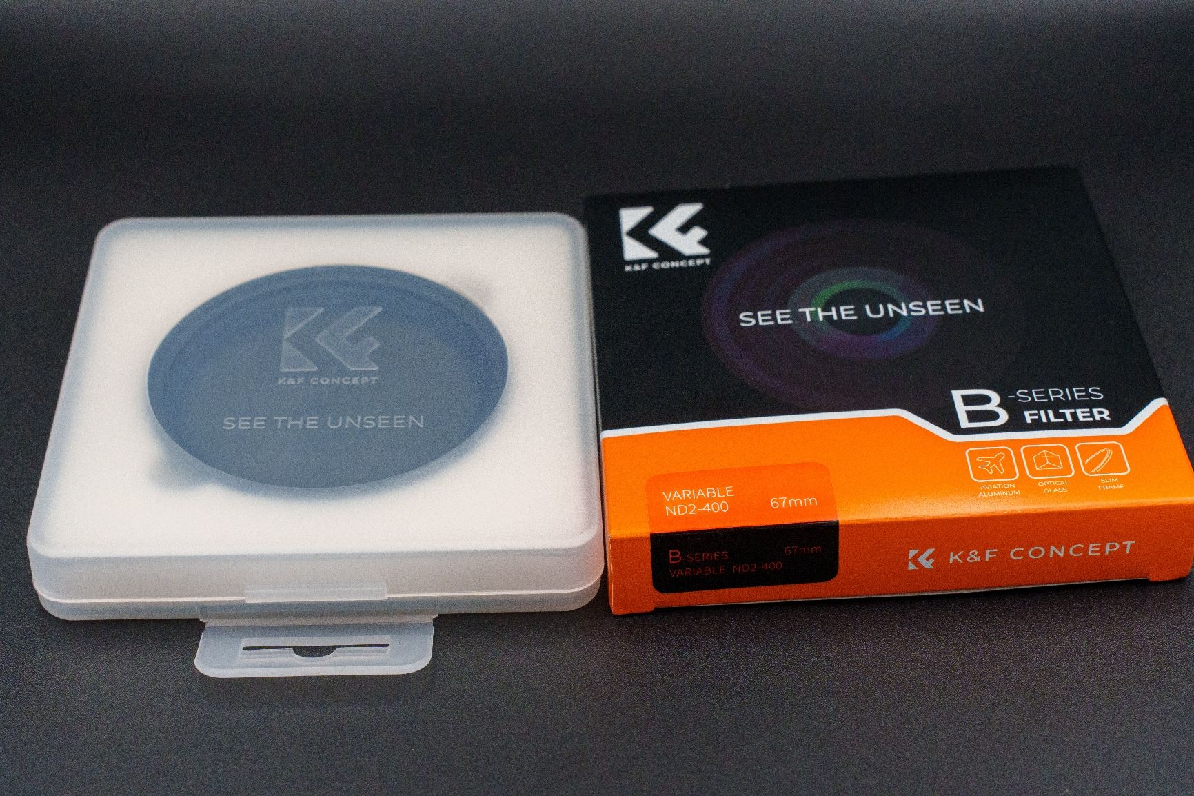 Filter: K&F Concept Variable Filter ND2-400 67mm – Gebraucht aus Scuol von Pisoc2019 3