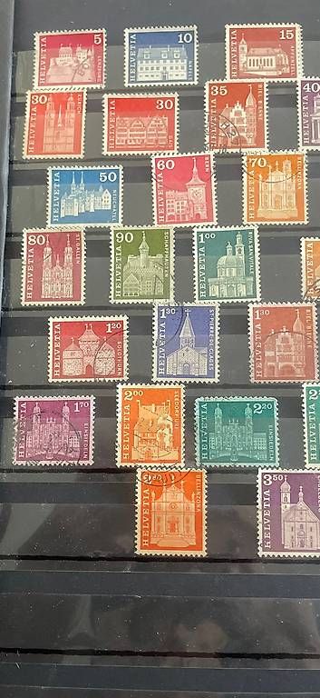 Tous les timbres: Schweizer Briefmarken  – D'occasion à Buchs AG par fpatricia 1