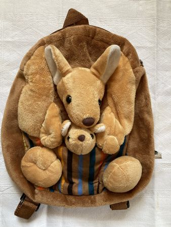 Adorable sac à dos kangourou pour enfant