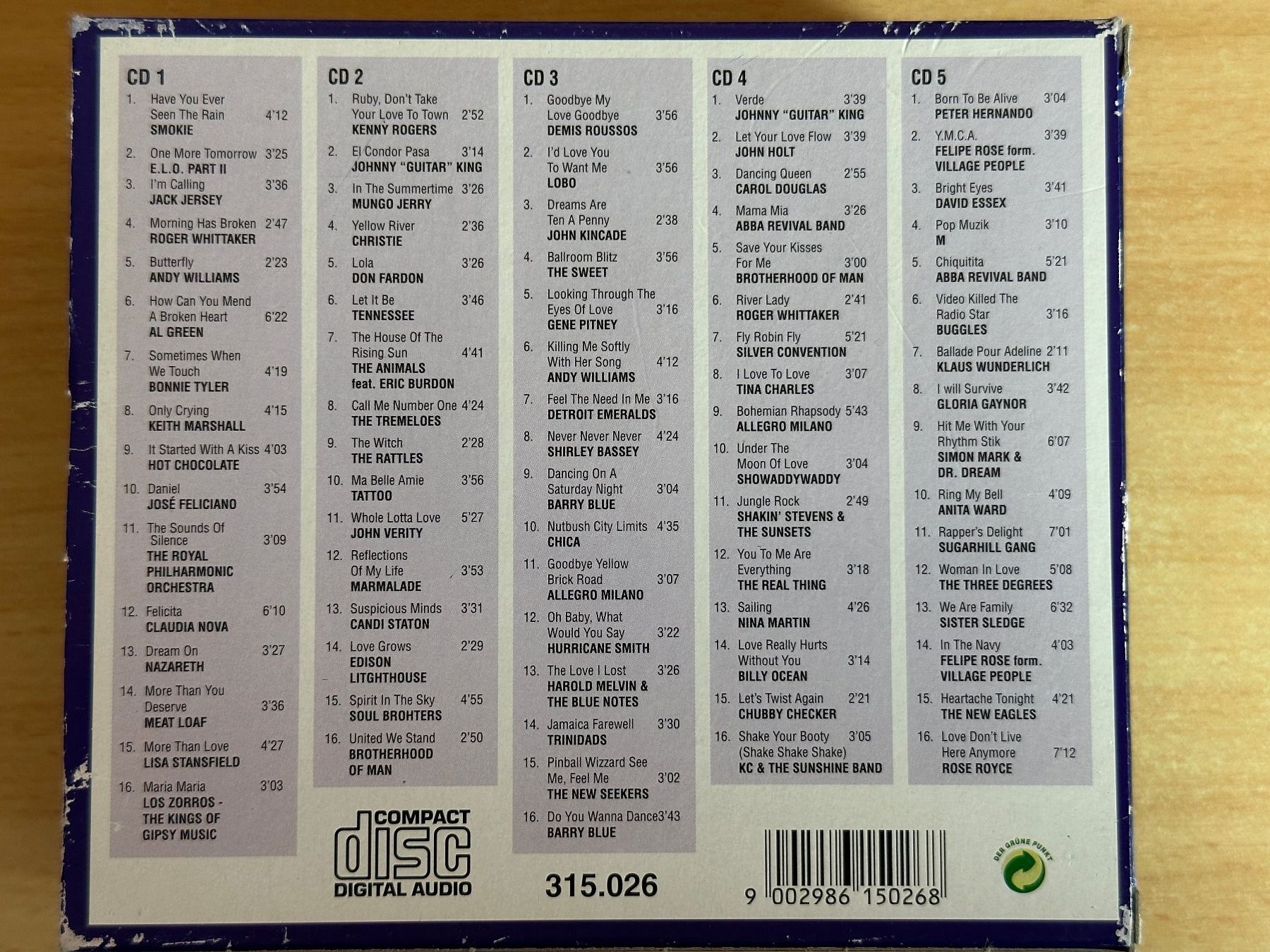 CD: Stars & Hits Der 70er - 5 CD – Usato da Rikon im Tösstal venduto da Alpenmutz 1