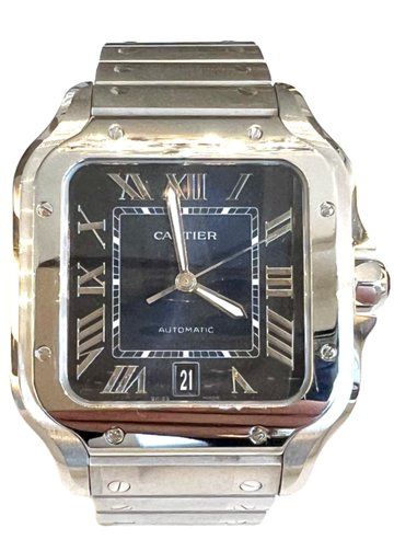 Cartier Orologi: Cartier Santos blue GM - WSSA0071 – Usato da Zürich venduto da juwelier-damken 8