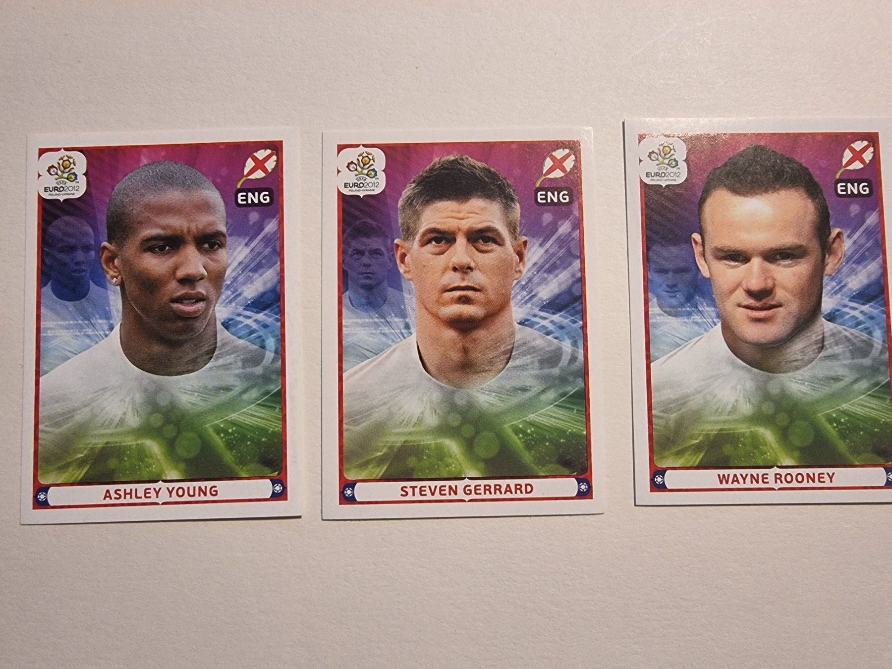 Panini Carte collezionabili: panini eruo 2012 rooney, gerrard,young em 2012 – Nuovo (secondo la descrizione) da Oberglatt ZH venduto da paninistickersworld