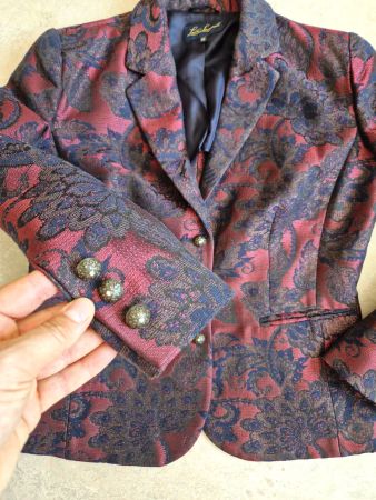LUISA SPAGNOLI JACKE BLAZER M 38 L 40 NP 390 , TOP ZU NILE