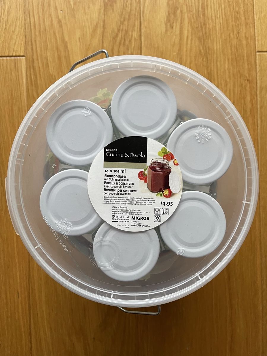 Contenitori & Simili: Einmachgläser 14x 191 ml – Nuovo e nell'imballaggio originale da Glattfelden venduto da Schmoni18