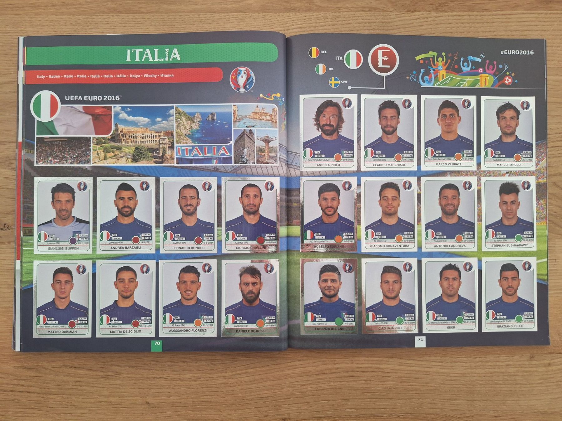 Panini Alben: PANINI EURO 2016 – Gebraucht aus St. Gallen von Matrix023 5