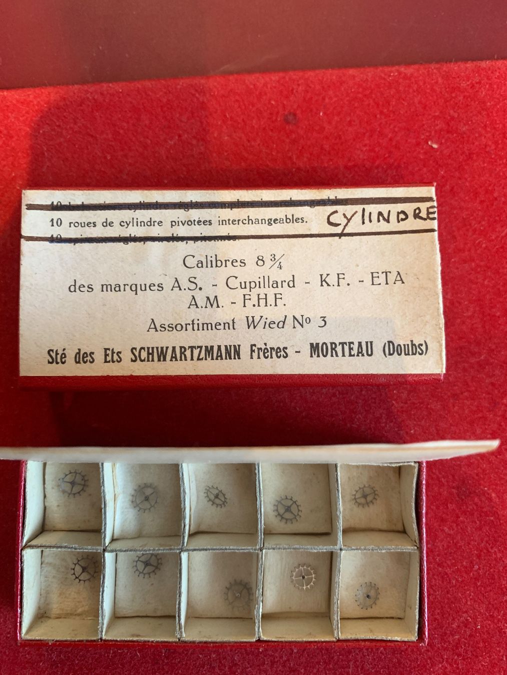 Outils D'horloger Vintage - Marque Schwartzmann Frères - Modèle YDK - Occasion De France