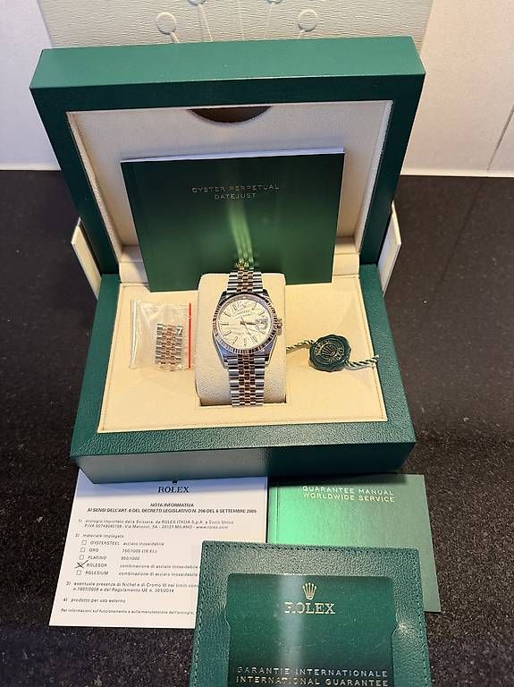 Rolex Orologi: Rolex Datejust 36 "Palm Dial" – Usato da Staufen venduto da KevKev66 3