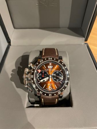 Graham Chronofighter GMT (Vintage Brown Dial 44mm)
