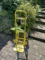 Treppenkarre gelb Stahlrahmen klappbar guter Zustand