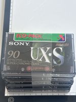 Sony UX-S 90 Kassetten Typ II Chrome 5 Stk. (I5)