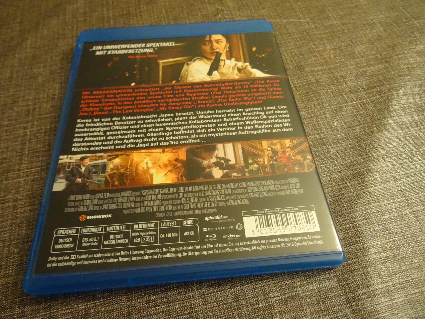 Tutti i DVDs: Blu-ray Film Assassination Gianna Jun – Usato da Olten venduto da Disc-Verkauf 2