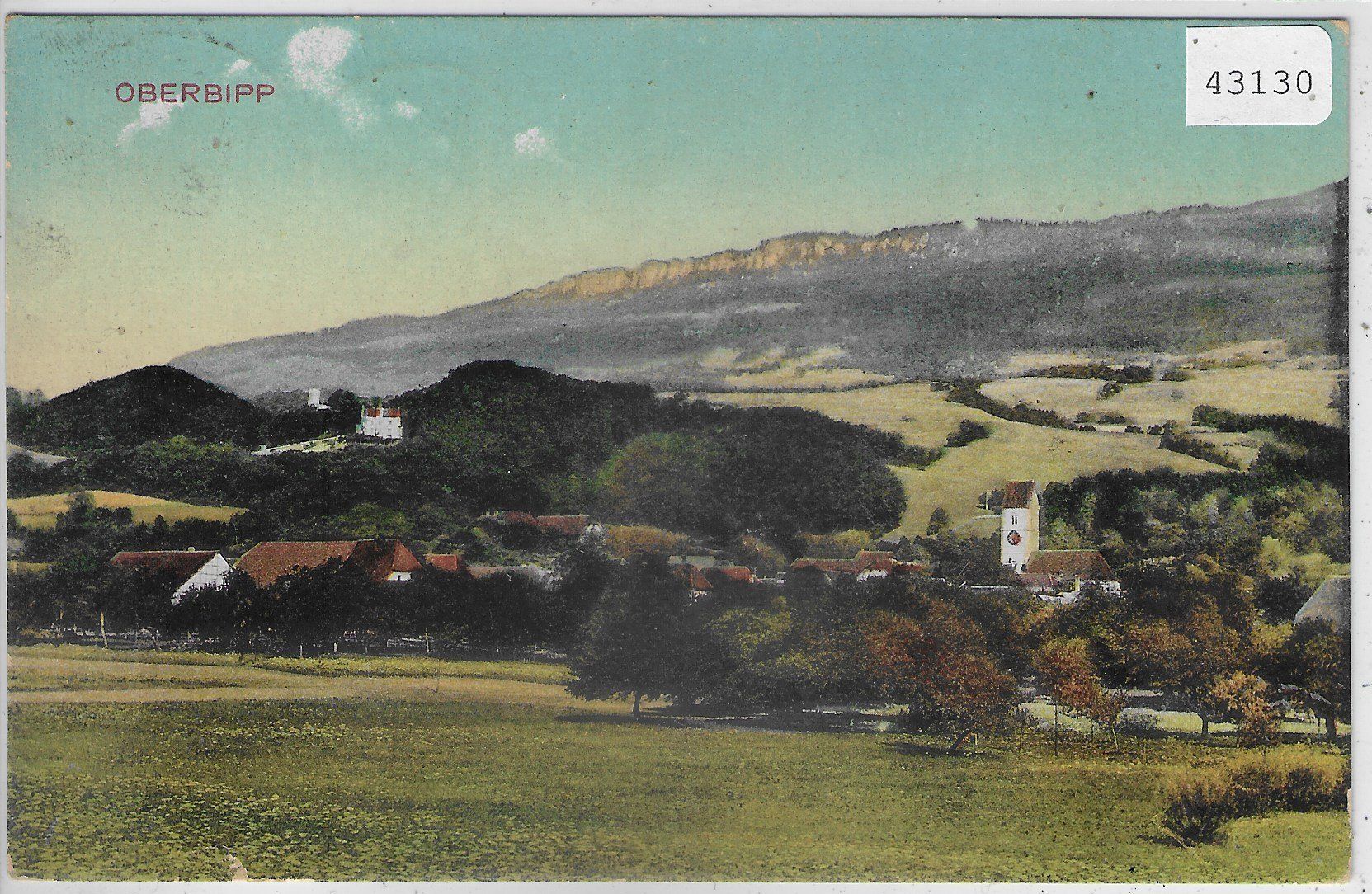 Cartes postales: Oberbipp - Generalansicht - Litho – D'occasion à Ettingen par Kartenplanet