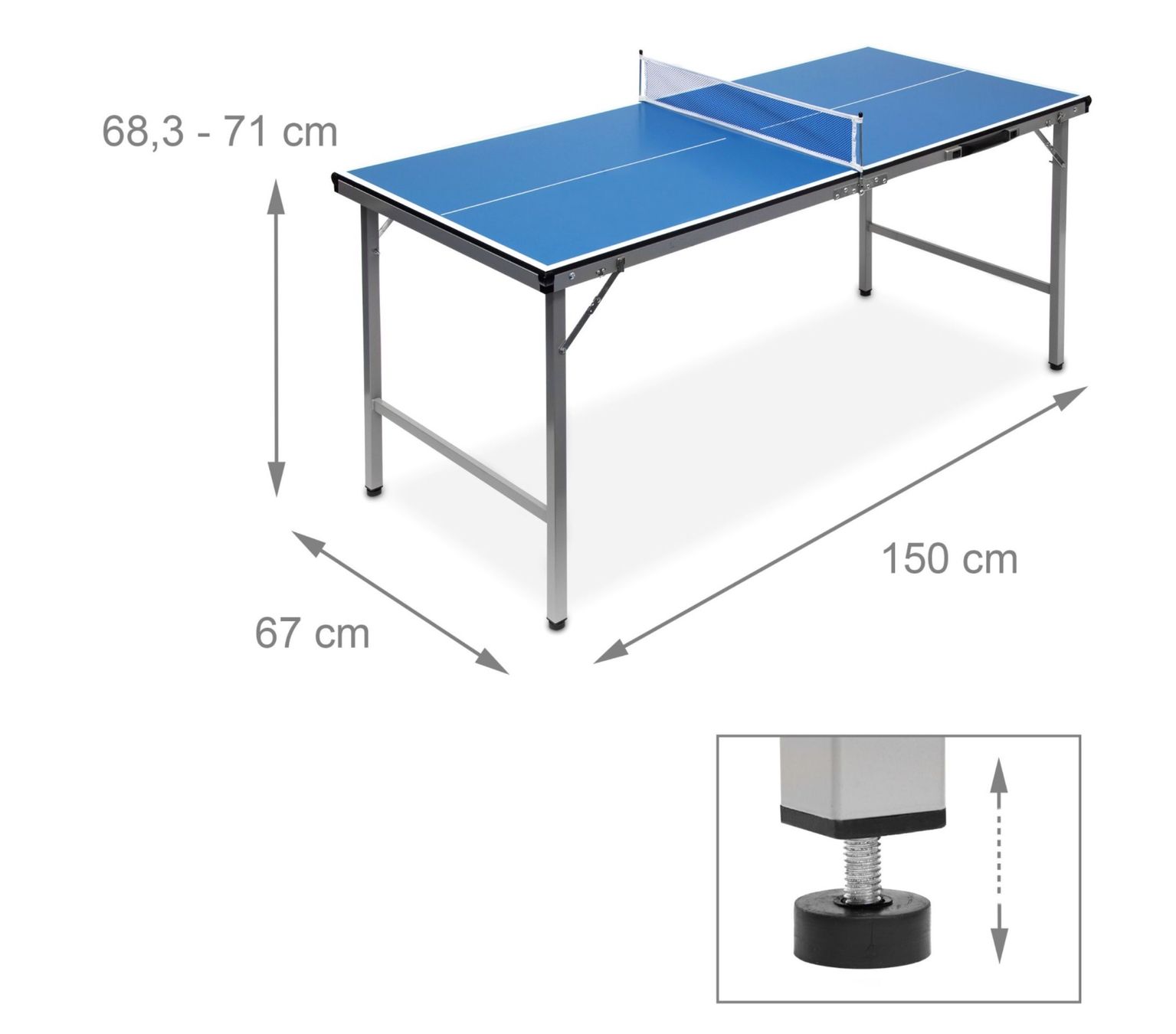 Tischtennis: Klappbare Tischtennisplatte – Neu und originalverpackt aus Bülach von SwissStoreInShop 7