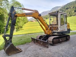 Bagger Nissan 4.5t kein Traktor Anhänger Landmaschine