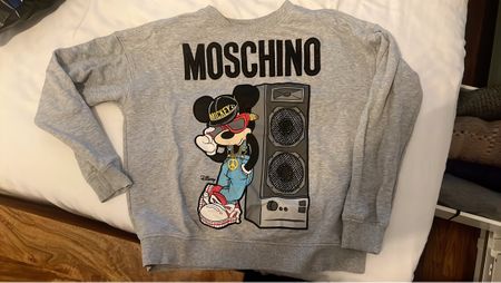Moschino Mickey Mouse Sweater- Retro Disney Style!