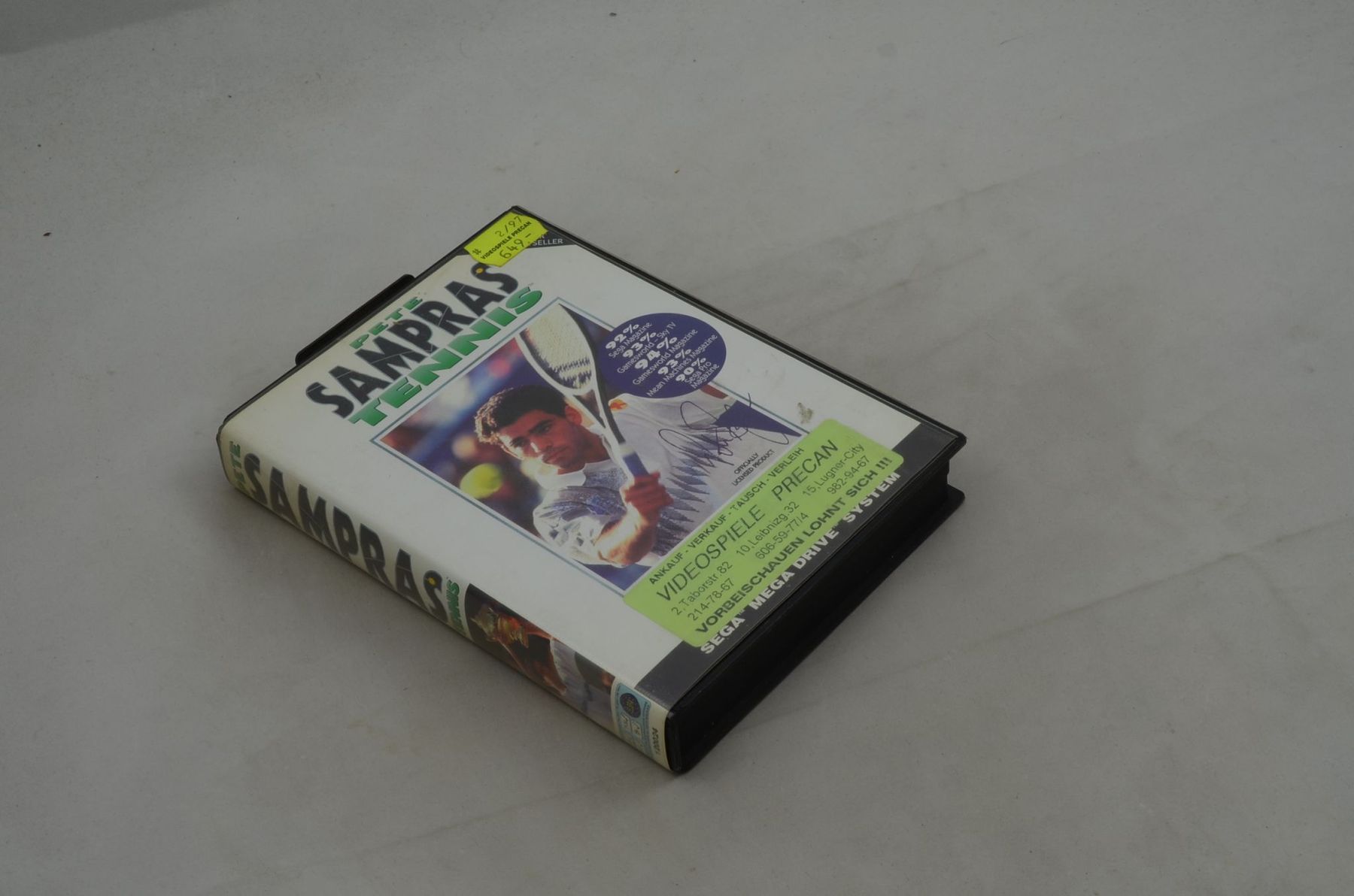 Giochi: Pete Sampras Tennis Sega Mega Drive – Usato da Buchs AG venduto da SellAndBuyX 6