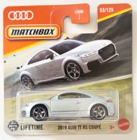Matchbox 2019 Audi TT RS Coupe / Sammelversand möglich !