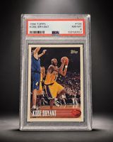 Kobe Bryant Rookie Card 1996 Topps #138 – PSA 8 NM-MT
