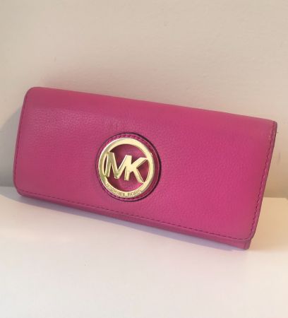 Portefeuille Mickeal Kors, fuschia
