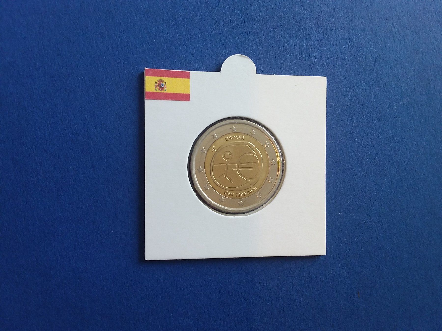 Tutti le monete: 2 Euro Spanien 2009 Monetary Union – Nuovo (secondo la descrizione) da Unterägeri venduto da Ferreira_81
