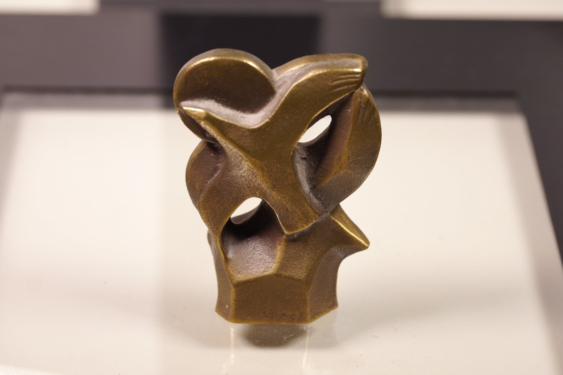 Bag Turgi Figuren: BAG Turgi Messing Figur mit Stempel / Vögel – Gebraucht aus Wikon von digital4you 2