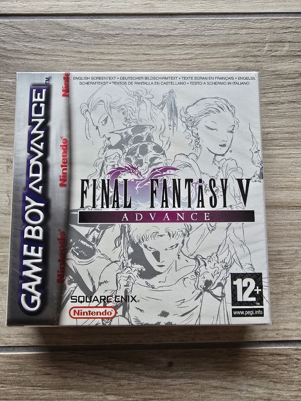 Nintendo Giochi: Final Fantasy V Advance Neuf – Nuovo e nell'imballaggio originale da Chézard-St-Martin venduto da arkanges25