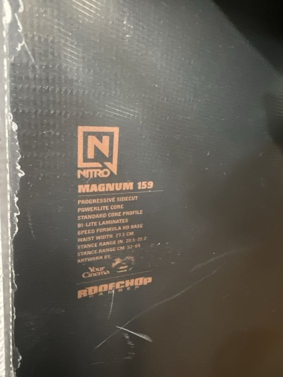 Snowboard Nitro Board: Nitro Snowboard mit Bindung & Nitro Nomad TLS Boots Gr.46 – Usato da Zug venduto da jessicab99 9
