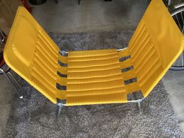 Vintage Spaghetti Liegestuhl
