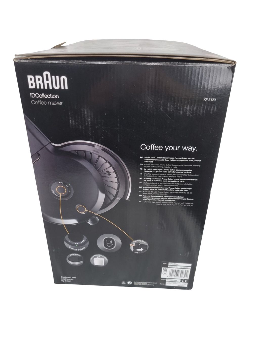 Braun Kaffeemaschinen & Espressomaschinen: Braun Serie KF 5120 Filterkaffemaschine – Neu (gemäss Beschreibung) aus Wangen b. Olten von Restwert_Wangen 8