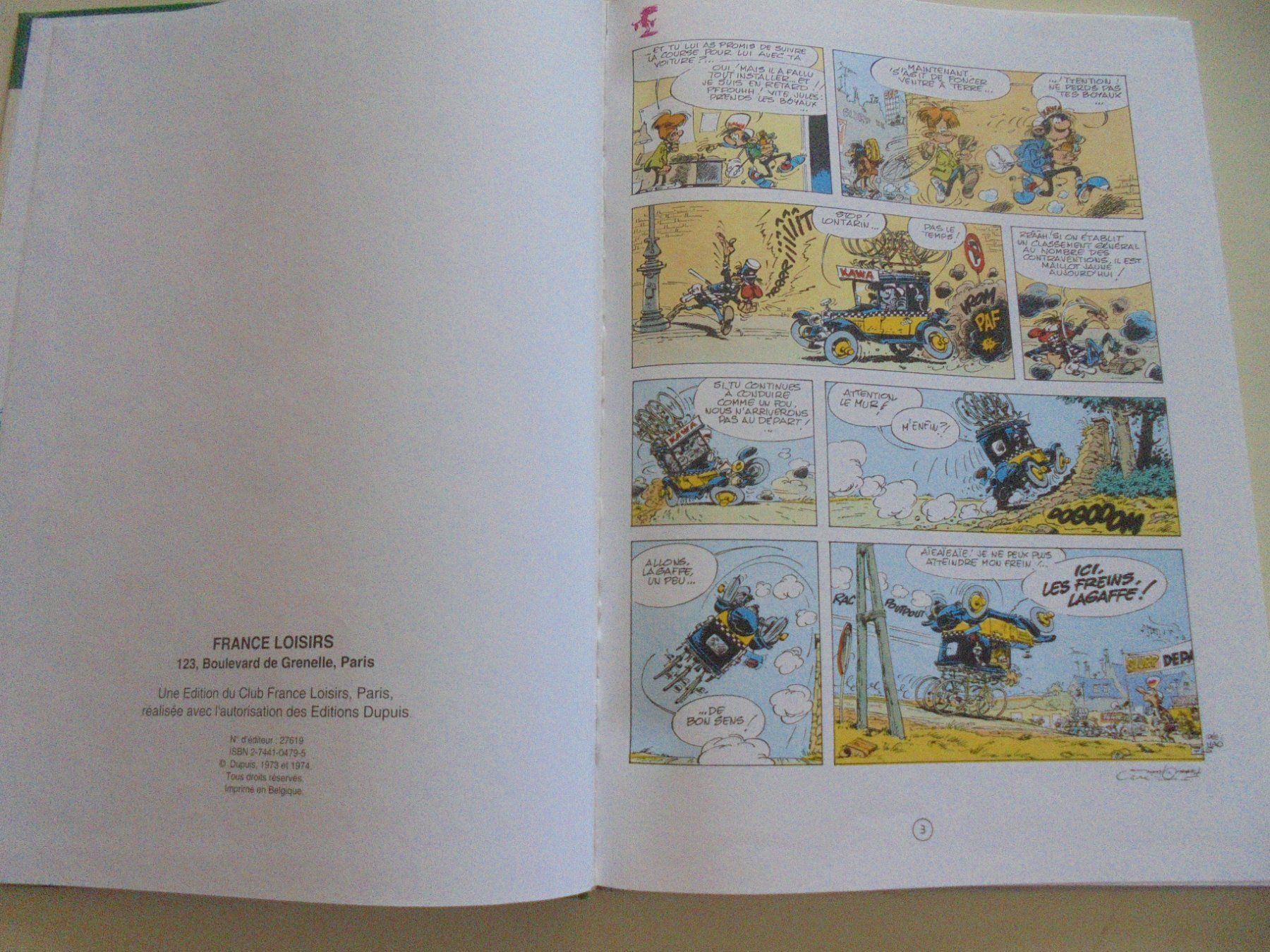 Fumetti: Gaston Lagaffe, album double – Usato da Eclépens venduto da Consuelo 2