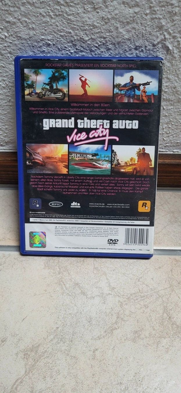 Sony Giochi: PS2 - Grand Theft Auto Vice City – Usato da Münsingen venduto da Heroism2010 1