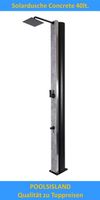 Solardusche Solarbrause Concrete 40lt. ; Gartendusche