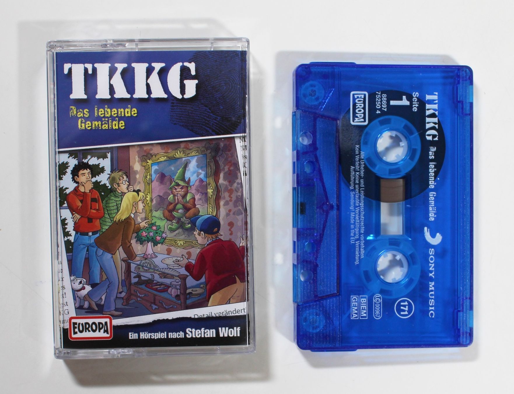 Musicassette: MC TKKG Folge 171 Das lebende Gemälde – Usato da Brüttisellen venduto da Collector-Corner 1