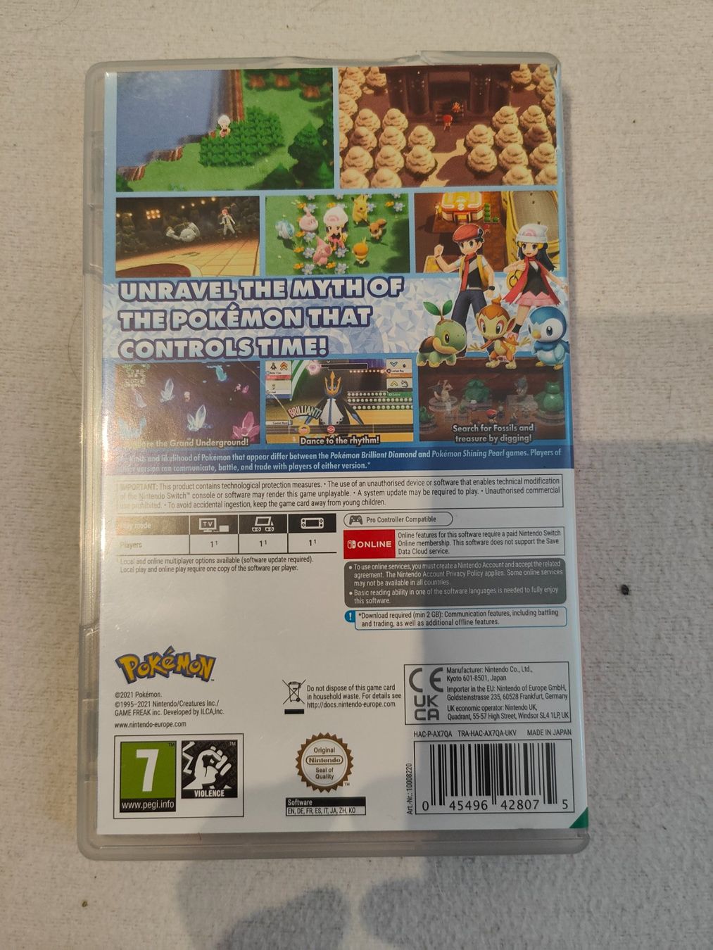 Spiele: Pokemon Brilliant Diamond – Gebraucht aus Liestal von bebbi1989 1