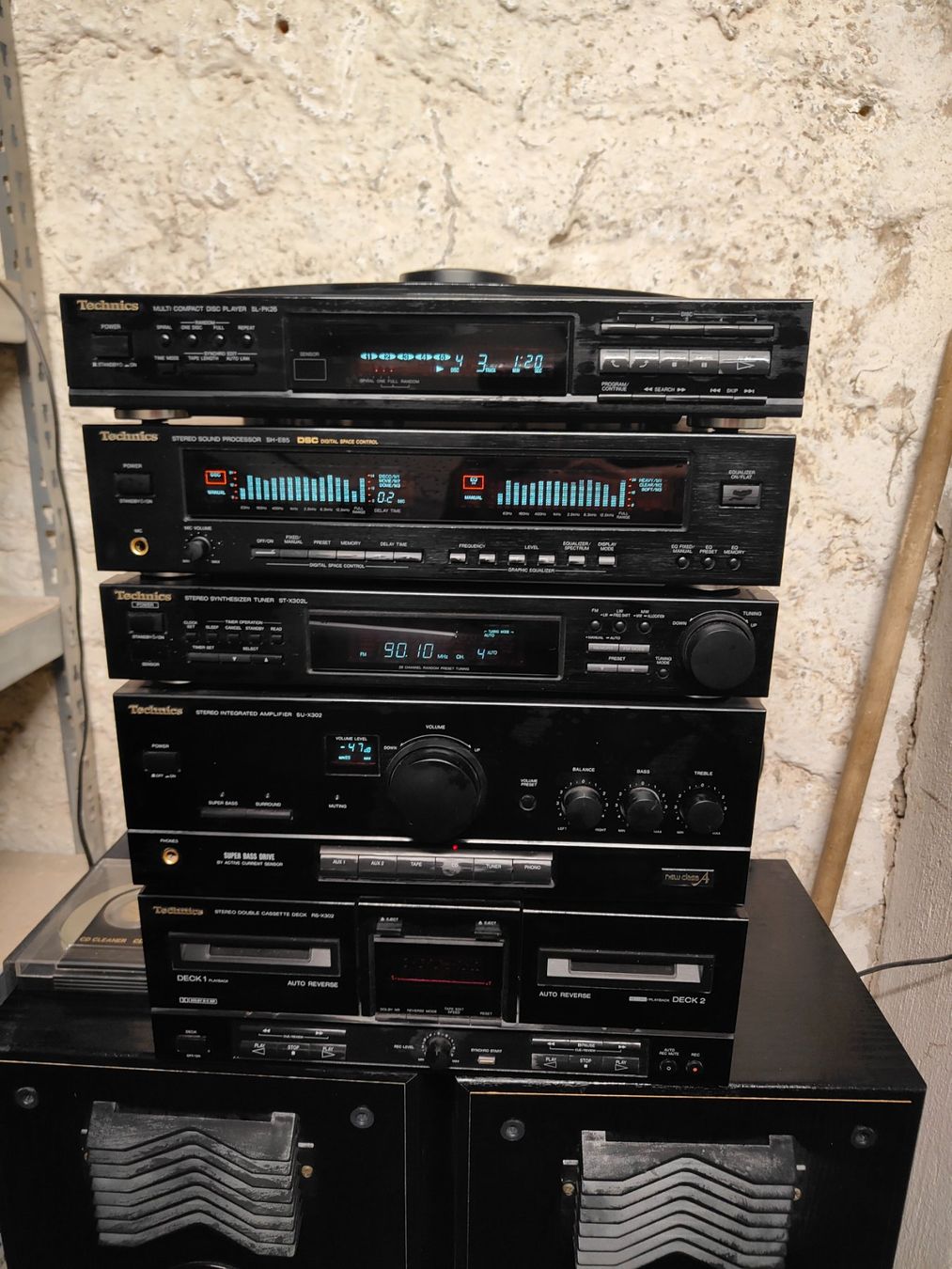 Technics Equalizzatori: Technics anlage – Usato da Zell LU venduto da Darwin-wroc 1