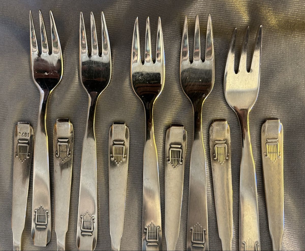 Set di posate: ***11-teiliges Besteck – Usato da Winterthur venduto da stella67 1