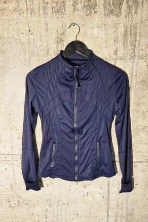 Lululemon Define Jacket Gr. 6 / EU 38 Navy Blau Top Zustand
