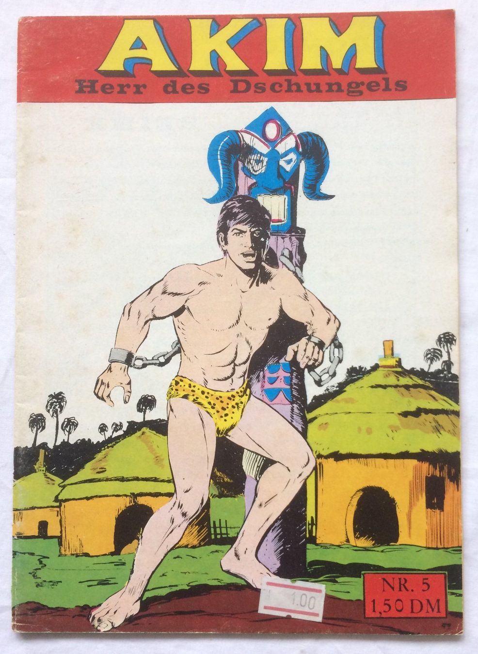 Fumetti: AKIM - Hefte - Nr.2/3/5 – Usato da Schaffhausen venduto da durruti 6